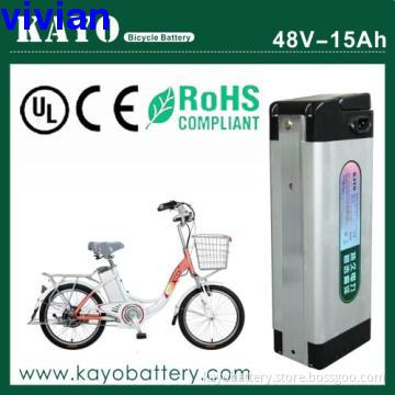 Rechargeable Electric Bike Battery 48V 15Ah with Charger